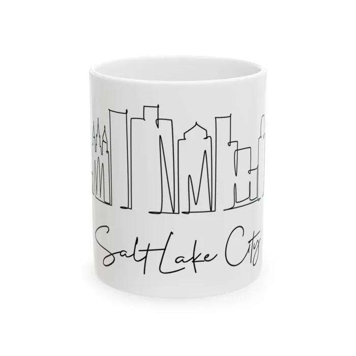 Salt Lake City Skyline Mug