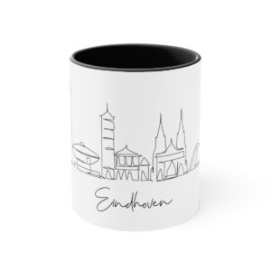 Eindhoven City Skyline Accent Mug 11oz Ceramic