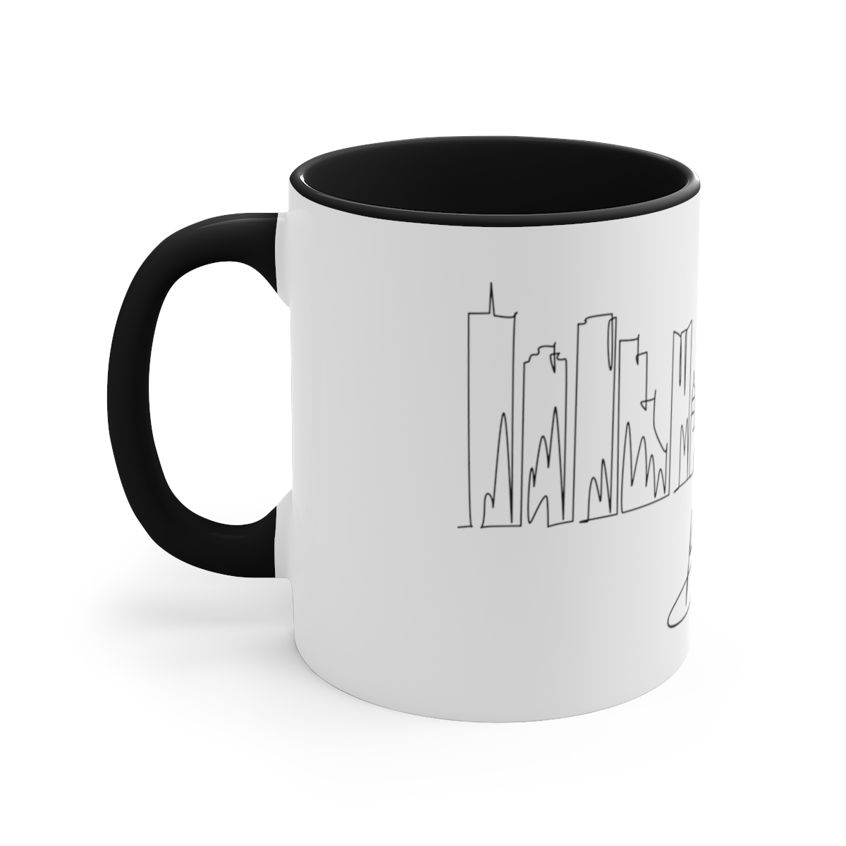 Bogota City Skyline Accent Mug 11oz Ceramic - Image 6