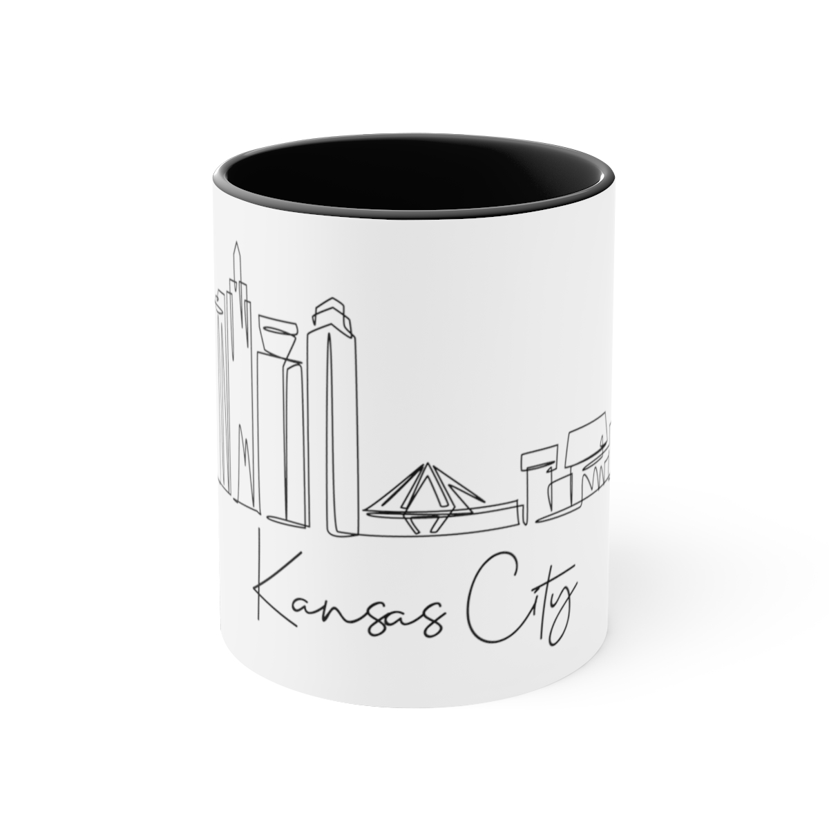 Kansas City Skyline Accent Mug 11oz Ceramic - Image 5