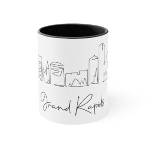 Grand Rapids City Skyline Accent Mug 11oz Ceramic