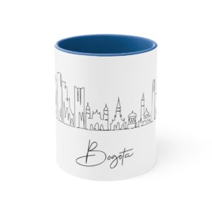Bogota City Skyline Accent Mug 11oz Ceramic