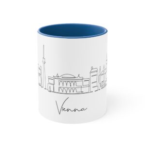 Vienna City Skyline Accent Mug 11oz Ceramic