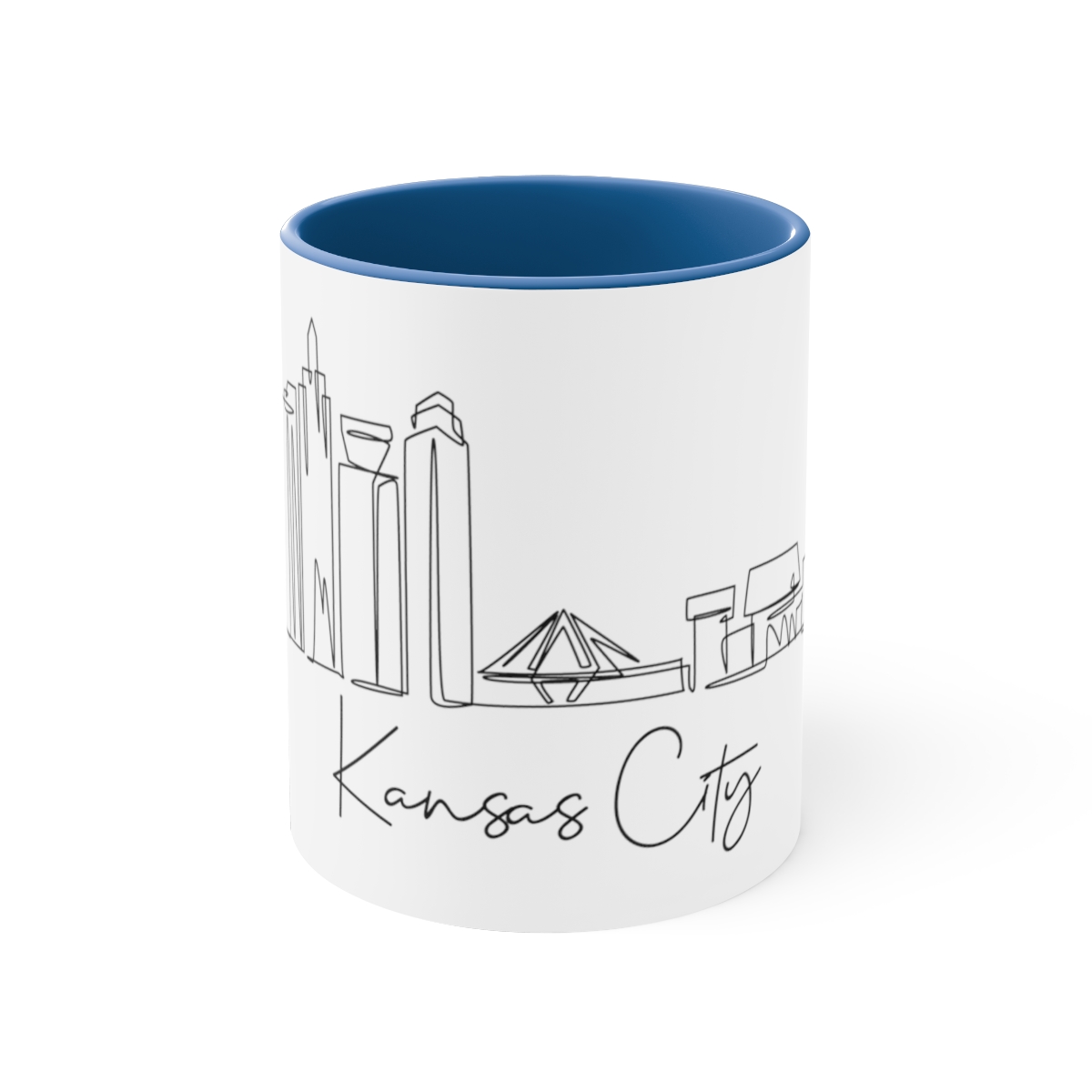 Kansas City Skyline Accent Mug 11oz Ceramic - Image 13