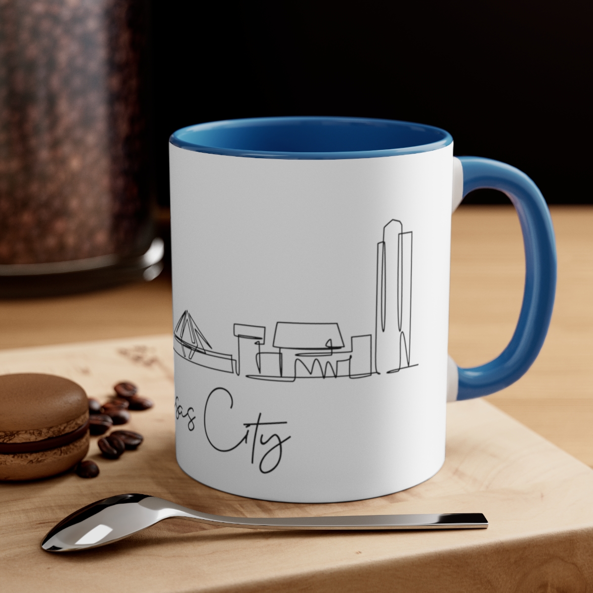 Kansas City Skyline Accent Mug 11oz Ceramic - Image 16