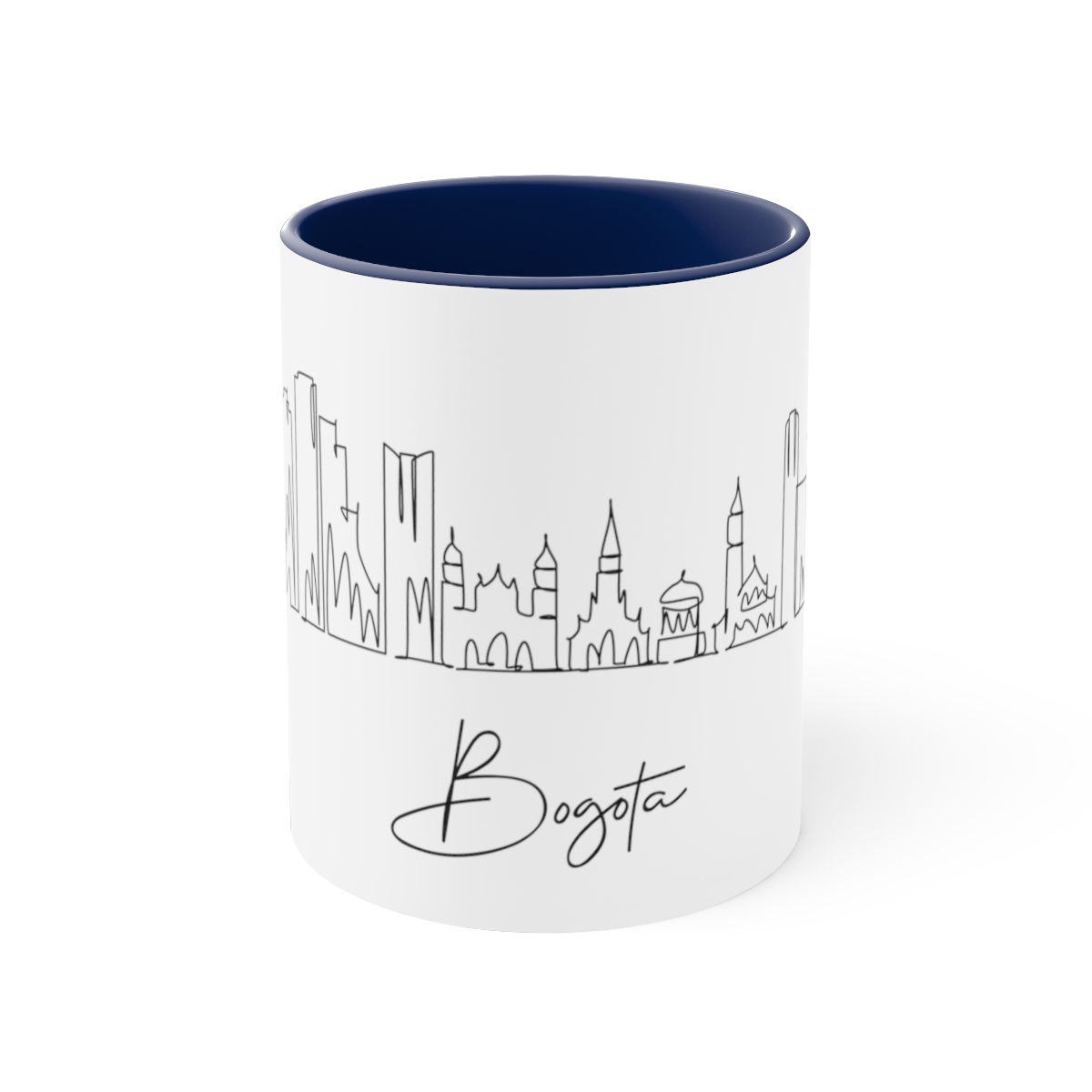 Bogota City Skyline Accent Mug 11oz Ceramic - Image 9