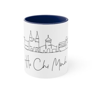 Ho Chi Minh City Skyline Vietnam Accent Mug 11oz Ceramic