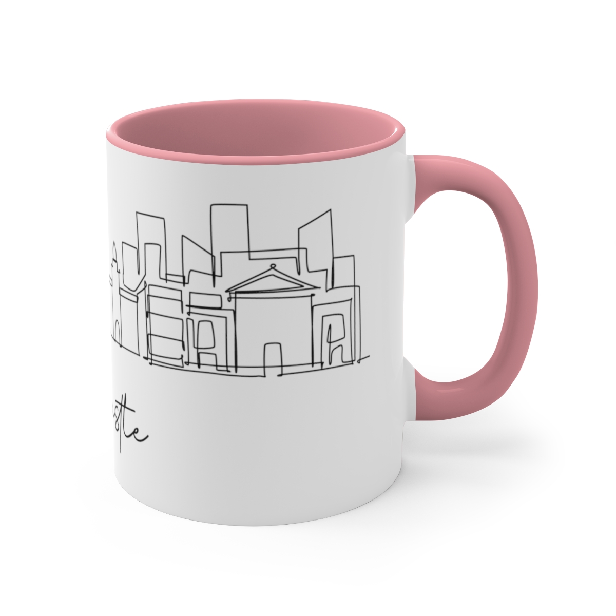 Newcastle City Skyline Accent Mug 11oz Ceramic - Image 3