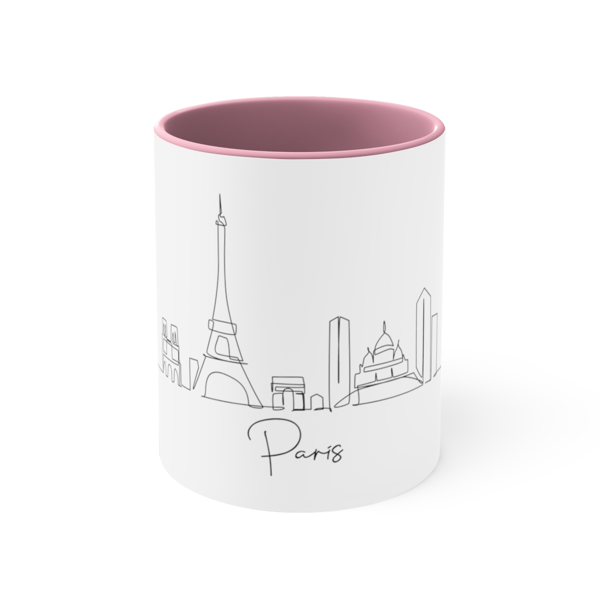 Paris City Skyline France Accent Mug 11oz Ceramic - Image 13