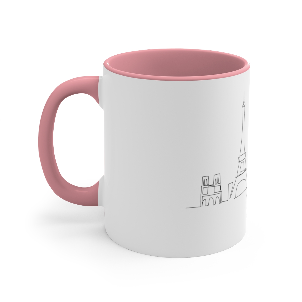 Paris City Skyline France Accent Mug 11oz Ceramic - Image 14