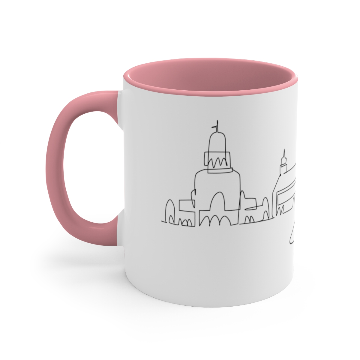 Sofia City Skyline Bulgaria Accent Mug 11oz Ceramic - Image 14
