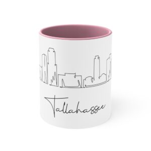 Tallahassee City Skyline 1 Accent Mug 11oz Ceramic