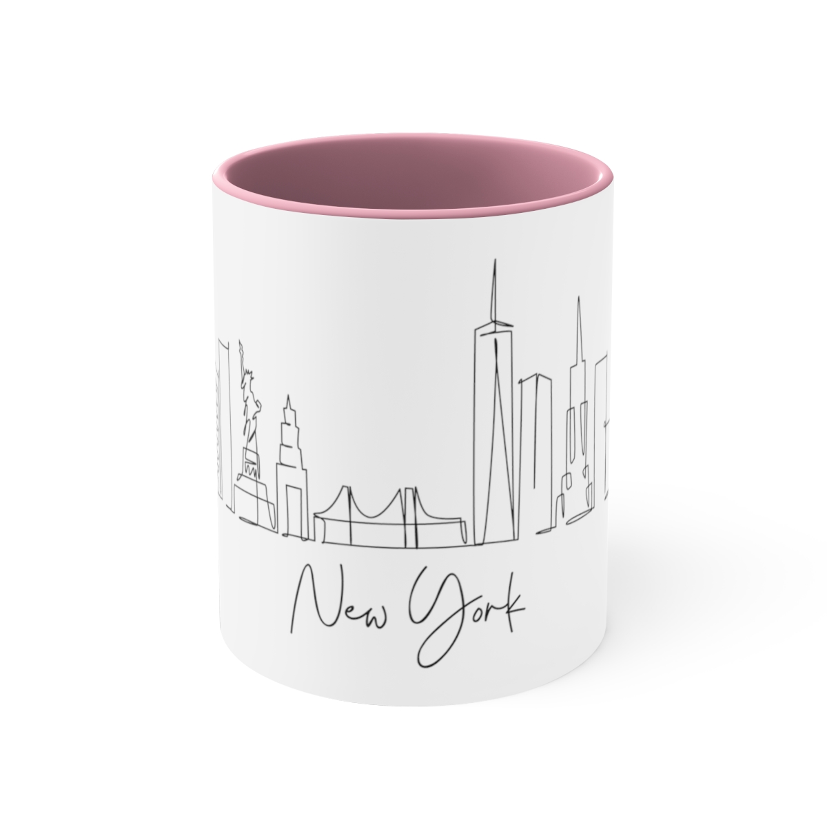New York Skyline Accent Mug 11oz Ceramic - Image 17