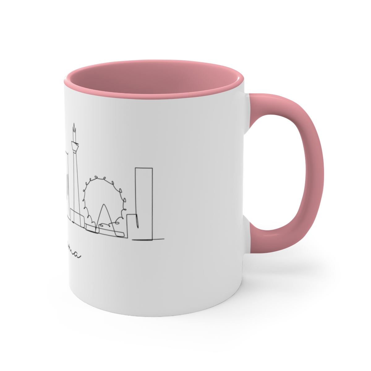 Yokohama City Skyline Japan Accent Mug 11oz Ceramic - Image 15