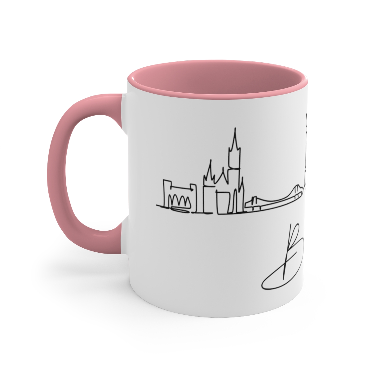 Budapest City Skyline Hungary Accent Mug 11oz Ceramic - Image 14