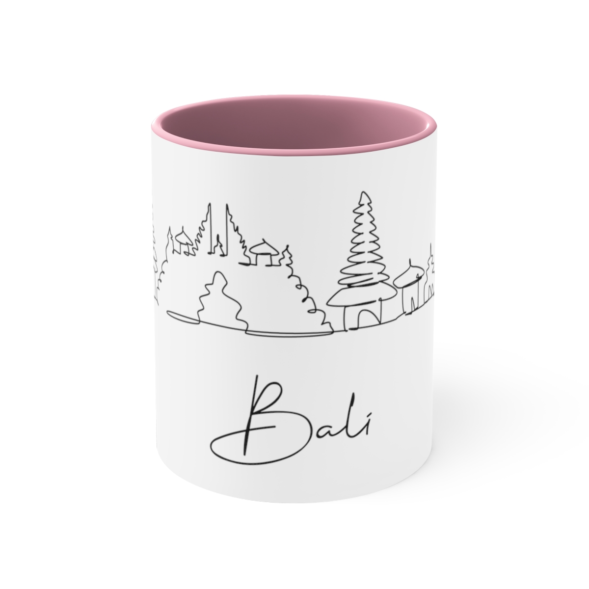Bali City Skyline Accent Mug 11oz Ceramic - Image 13