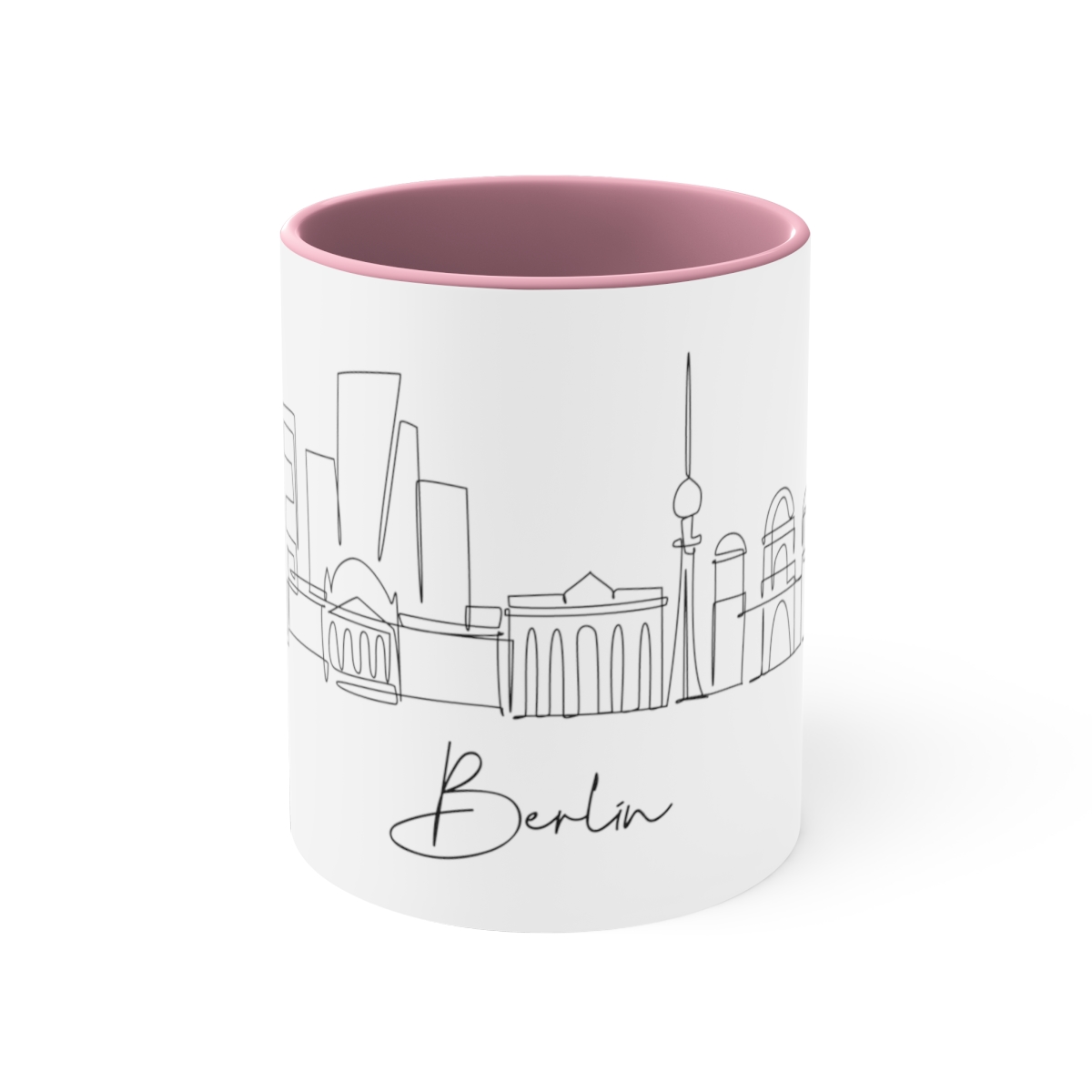 Berlin City Skyline 2 Germany Accent Mug 11oz Ceramic - Image 17