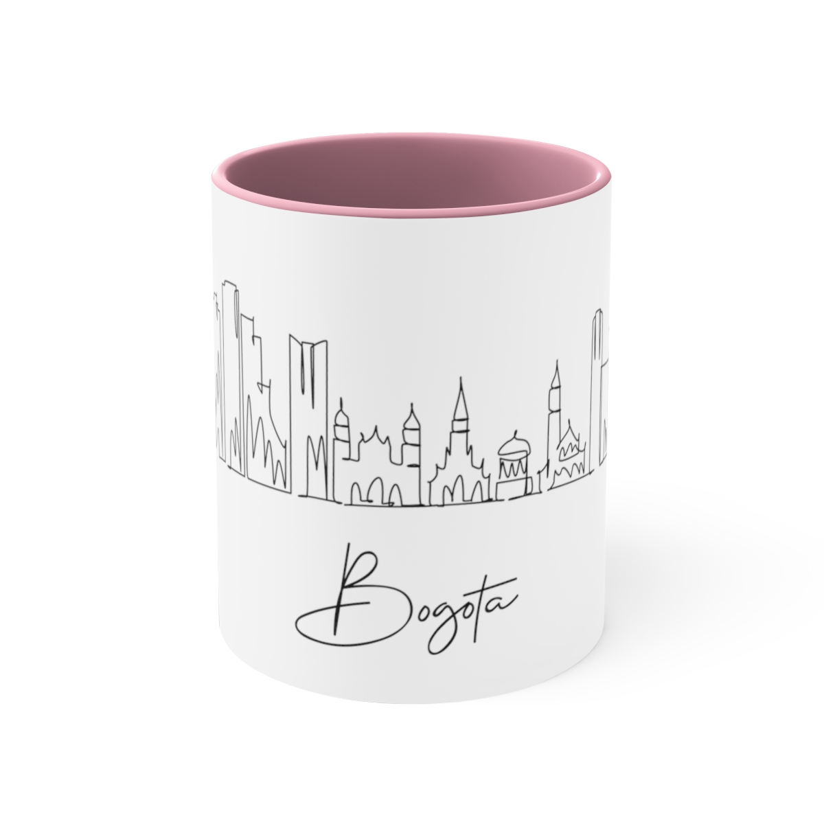 Bogota City Skyline Accent Mug 11oz Ceramic - Image 13
