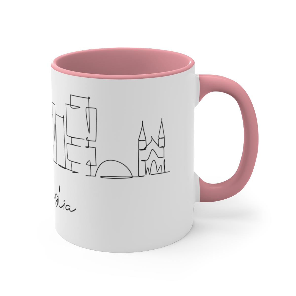 Brasilia City Skyline Brazil Accent Mug 11oz Ceramic - Image 15