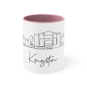 Kingston City Skyline Jamaica Accent Mug 11oz Ceramic