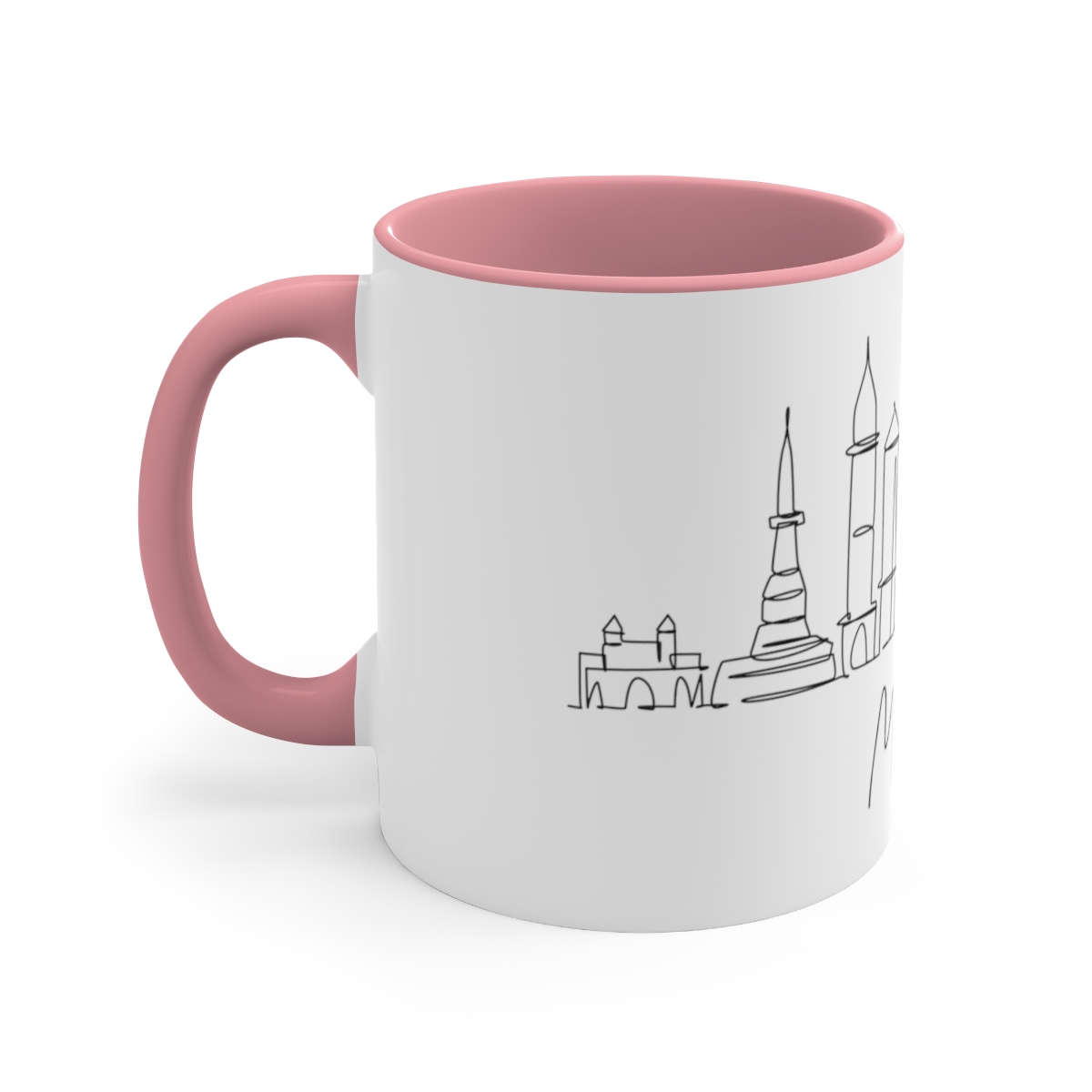 Mumbai City Skyline India Accent Mug 11oz Ceramic - Image 14