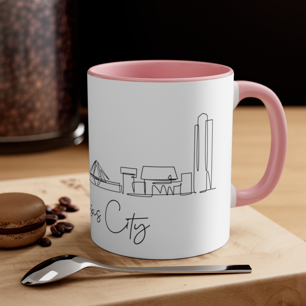 Kansas City Skyline Accent Mug 11oz Ceramic - Image 20