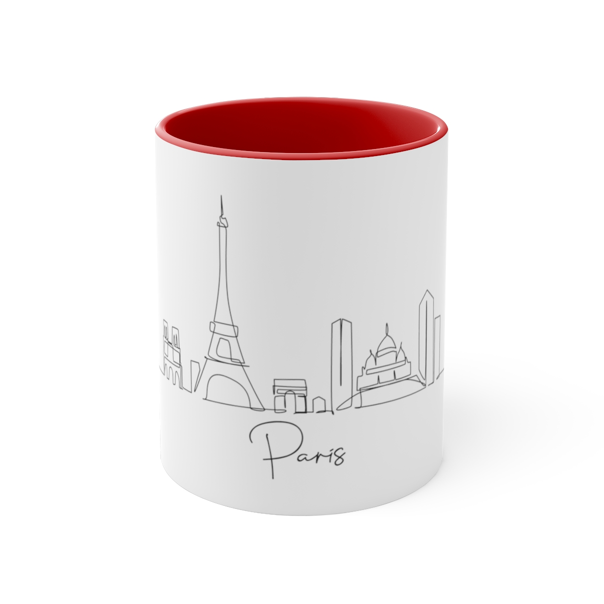 Paris City Skyline France Accent Mug 11oz Ceramic - Image 17