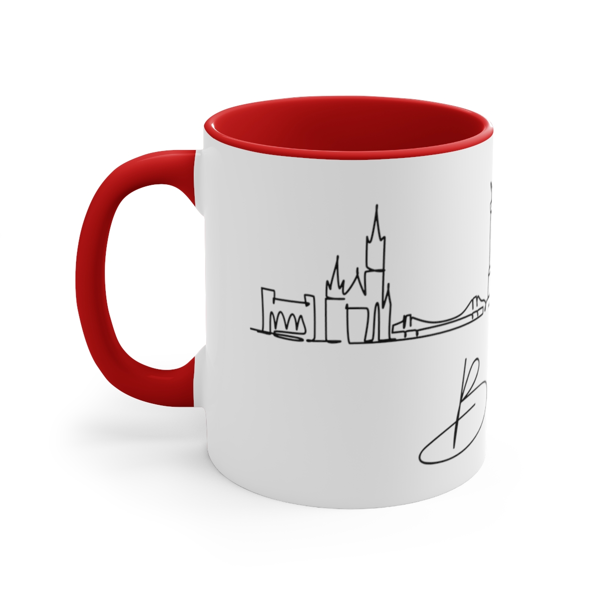 Budapest City Skyline Hungary Accent Mug 11oz Ceramic - Image 18