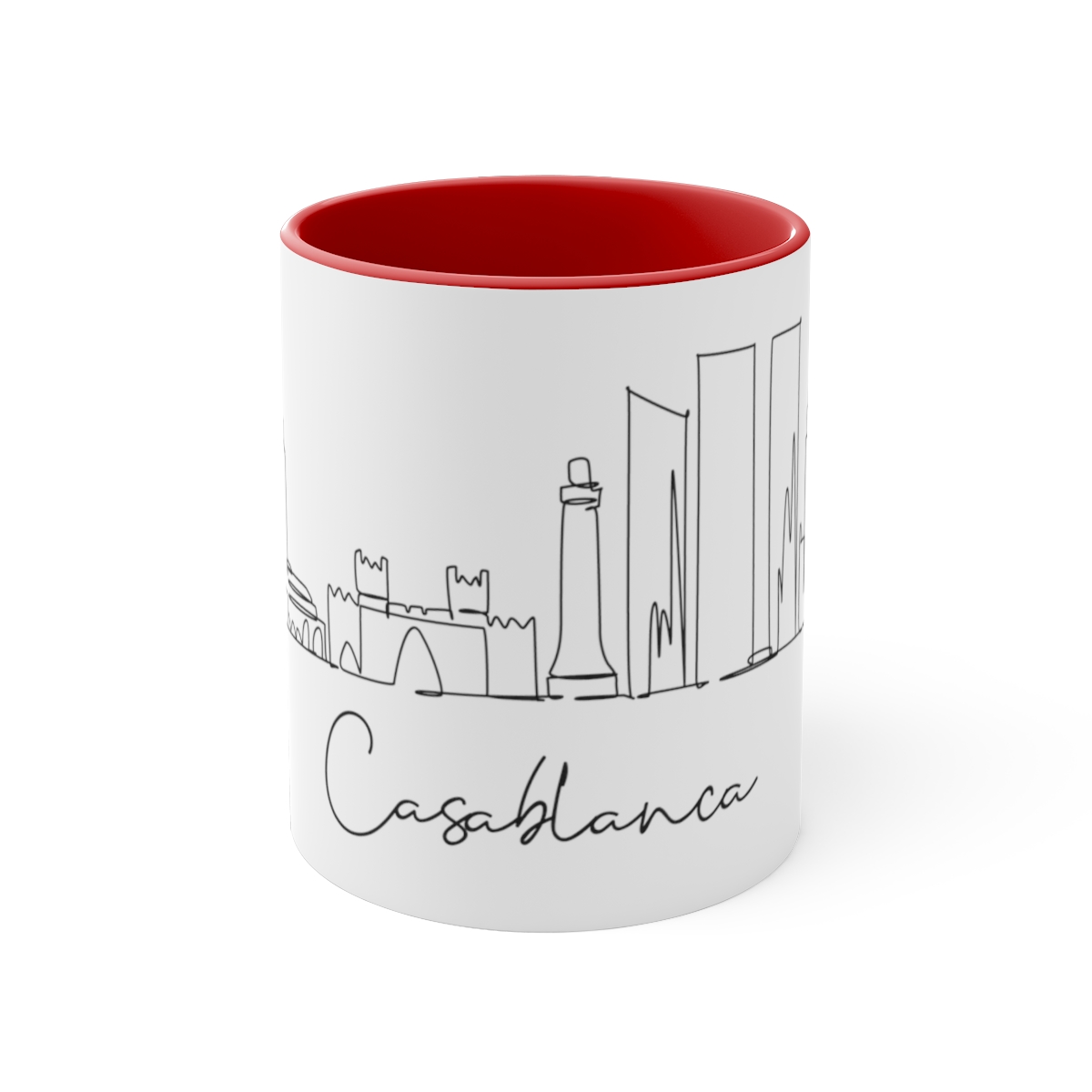 Charleston City Skyline Accent Mug 11oz Ceramic - Image 17