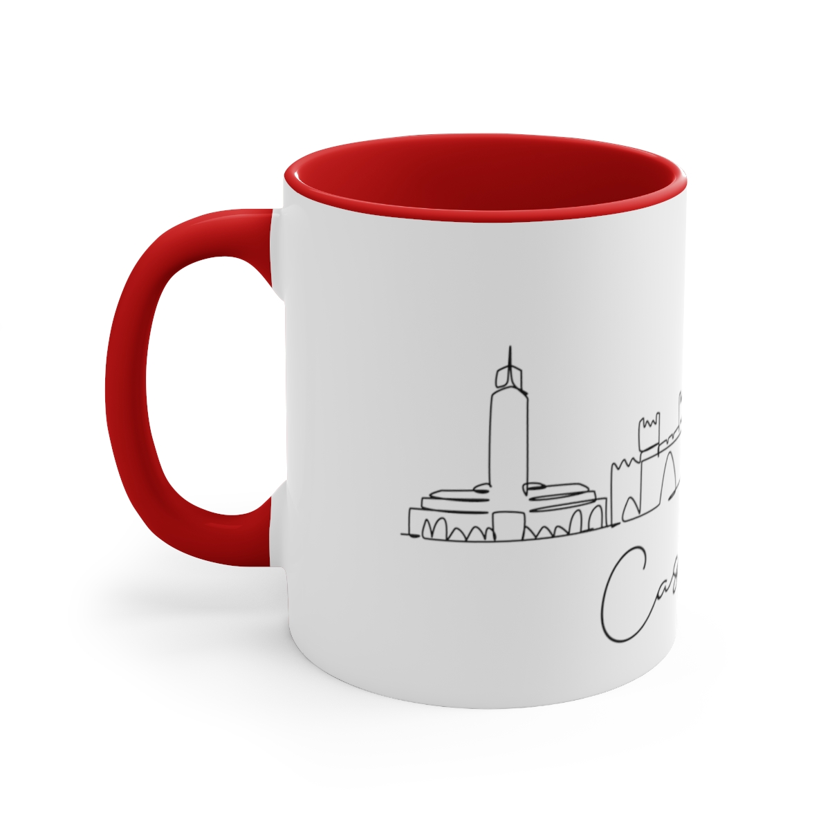 Charleston City Skyline Accent Mug 11oz Ceramic - Image 18