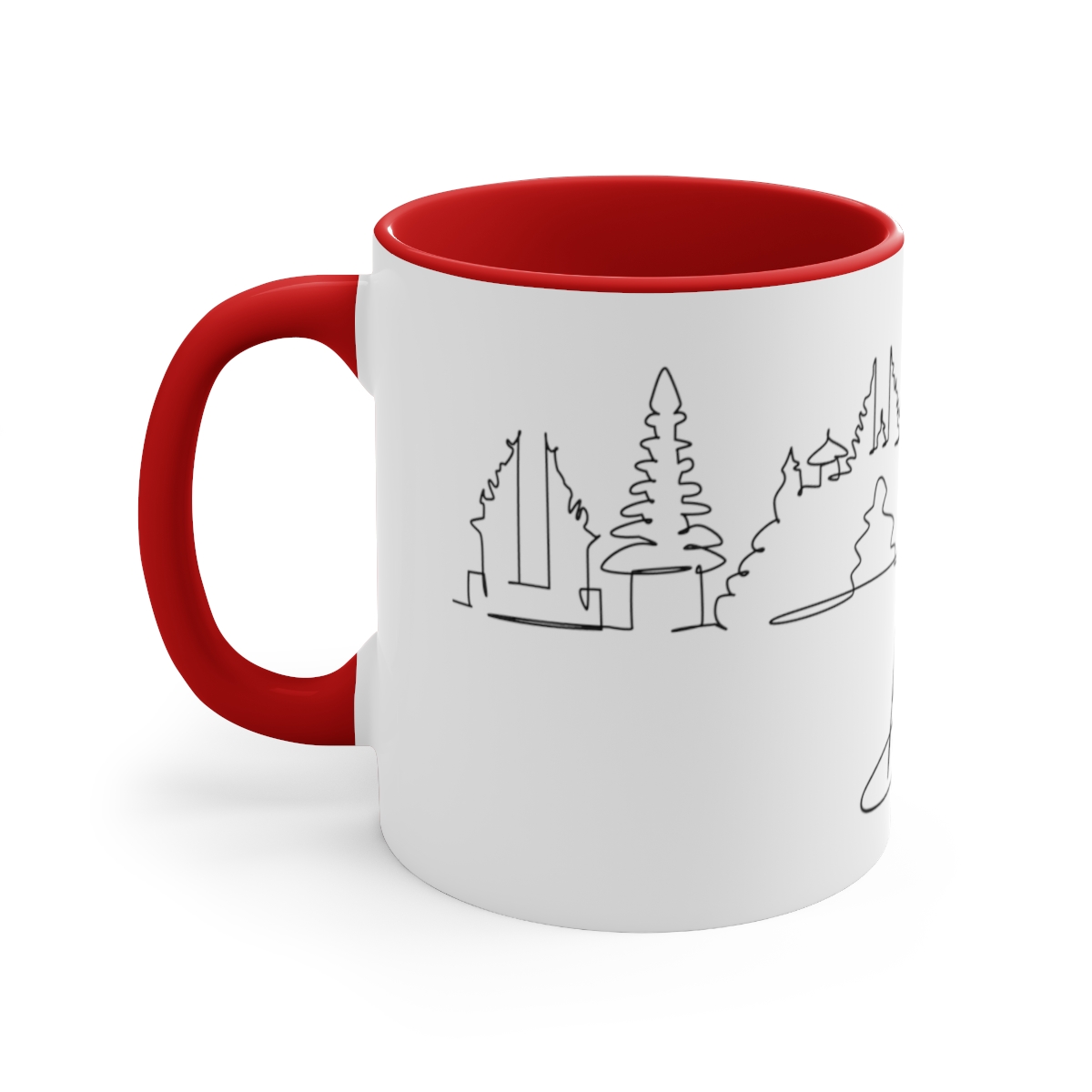 Bali City Skyline Accent Mug 11oz Ceramic - Image 18