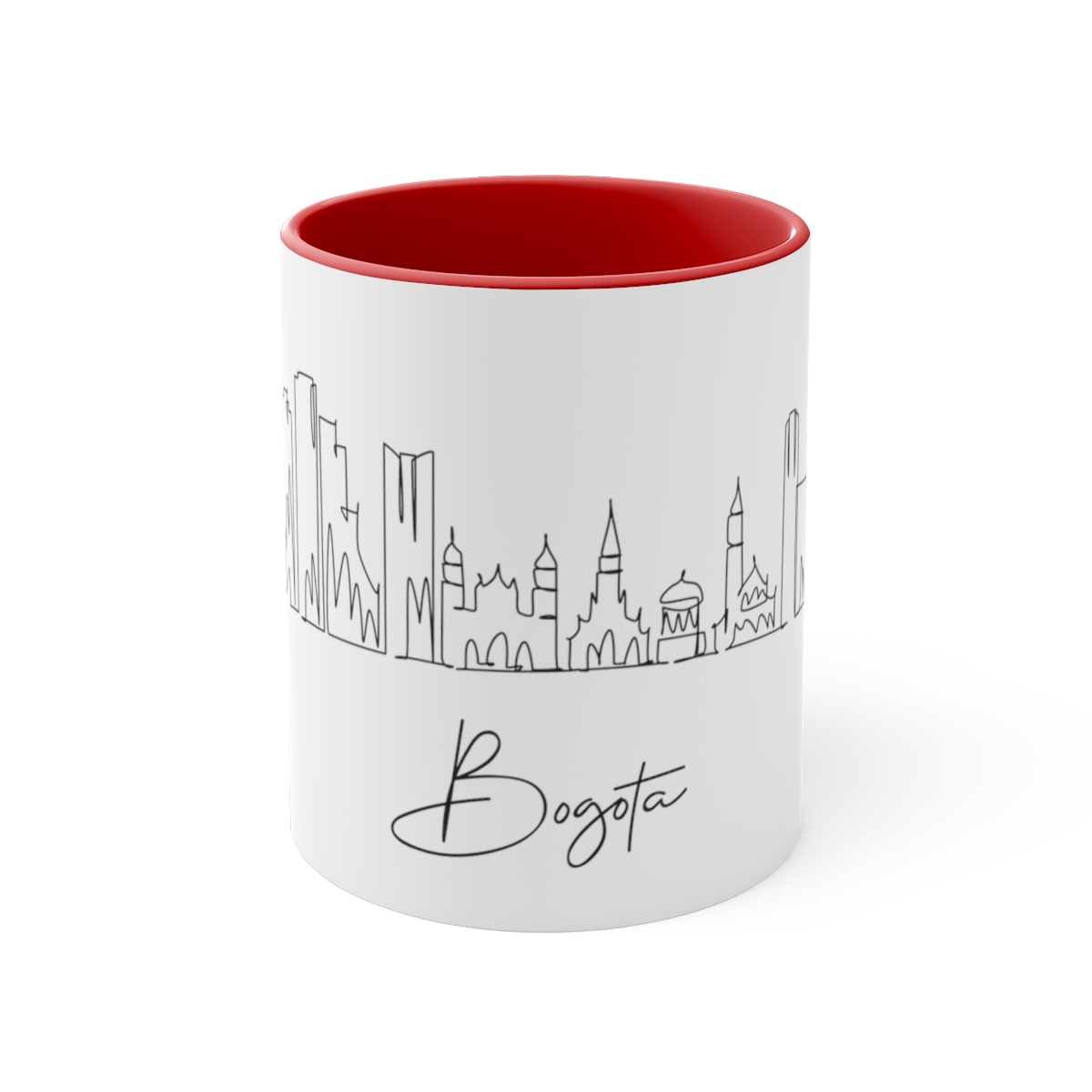 Bogota City Skyline Accent Mug 11oz Ceramic - Image 17